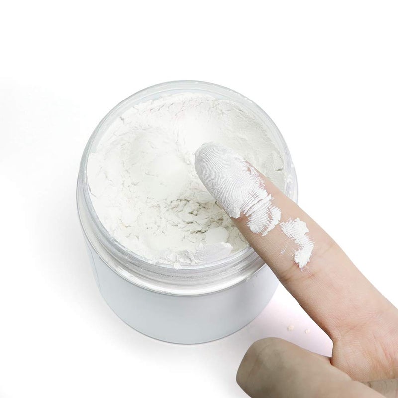 SEISSO Pearl Sliver White Mica Powder for Epoxy Resin 3.5 oz /100g Powdered Pigment for Soap Colorant Bath Bomb Dye, Cosmetic Grade for Lip Gloss, Acrylic Nails Polish, Craft Projects - Image 3